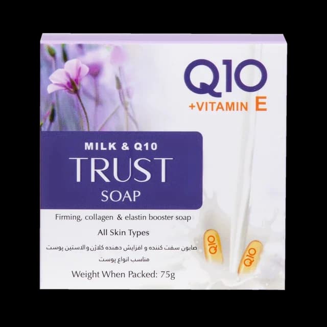 صابون شیر و Q10